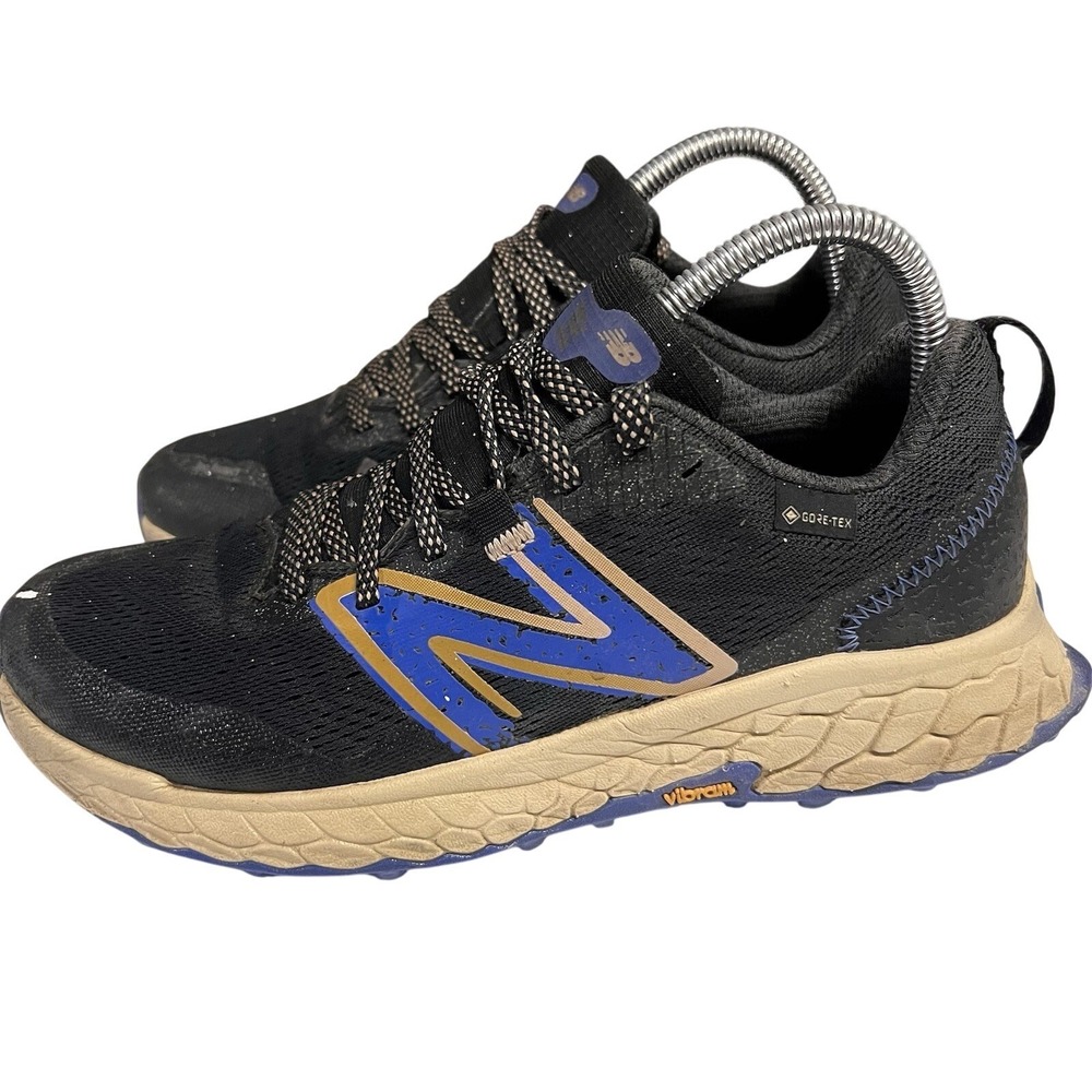 New Balance Fresh Foam x Hierro v7 GORE-TEX Black Blue Men's 8.5‎ Trail Shoes